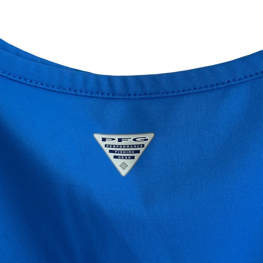 Columbia PFG Freezer III Dress Women's L Blue Omni-Freeze UPF 50 - Picture 7 of 7